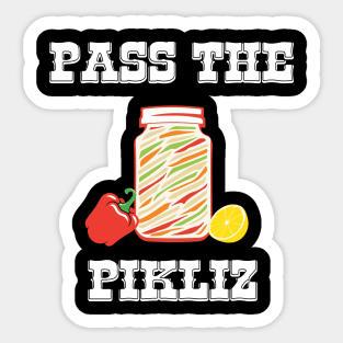 Pass The Pikliz Haiti Thanks Giving Haitian Sticker